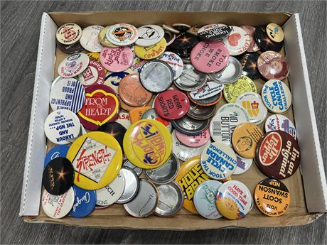 COLLECTION OF VINTAGE PINS