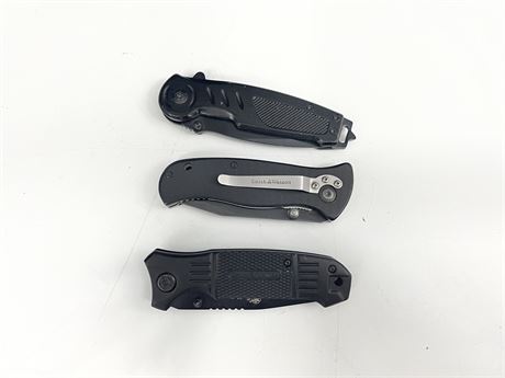 3 SMITH & WESSON EXTREME OPS (all different)