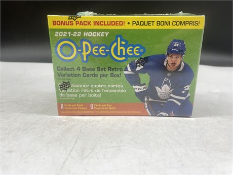 UPPER DECK O-PEE-CHEE 2021-22 HOCKY CARDS