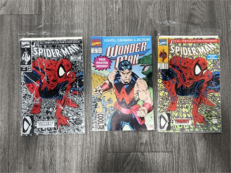 3 FIRST ISSUE COMIC BOOKS