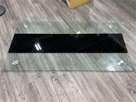 TEMPERED GLASS TABLE TOP - VERY HEAVY (65”x35”)