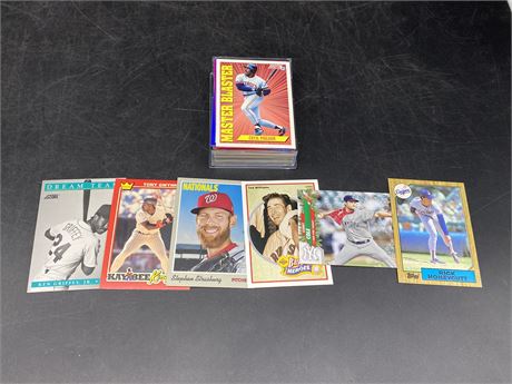 ~50 MLB CARDS (Stars)