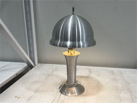 MOON EYES “FAR-OUT” METAL TABLE LAMP - WORKS (20” tall)