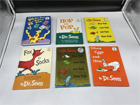 6 AS NEW DR. SEUSS BOOKS