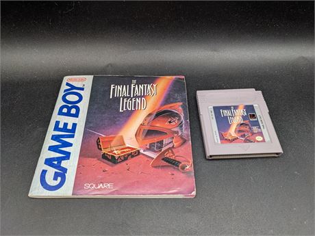 FINAL FANTASY LEGEND - WITH MANUAL - EXCELLENT CONDITION - GAMEBOY