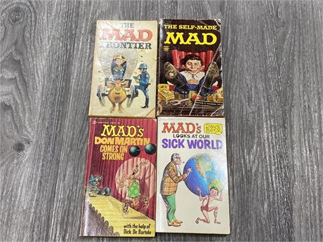 4 MAD POCKET BOOKS