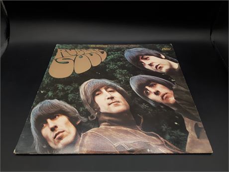 BEATLES RUBBER SOUL 1ST PRESSING - VERY GOOD CONDITION - VINYL