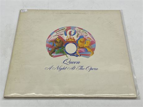 QUEEN - A NIGHT AT THE OPERA - VG+ (slightly scratched)