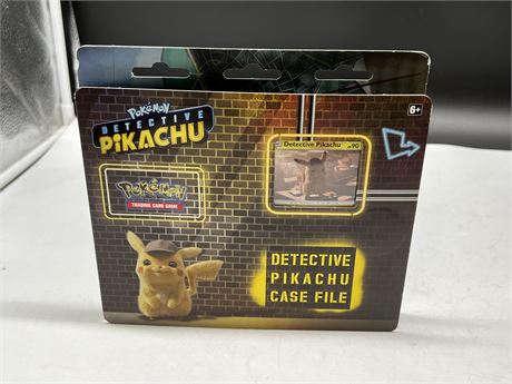 SEALED POKÉMON DETECTIVE PIKACHU CASE FILE BOX