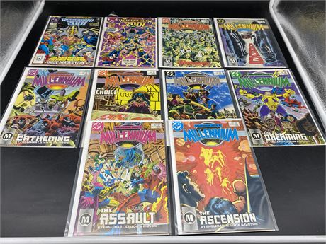 10 DC COMICS (Includes Millennium #1-8)
