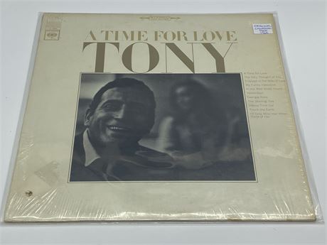ORIGINAL 1966 CANADIAN PRESS TONY BENNETT - A TIME FOR LOVE - VG