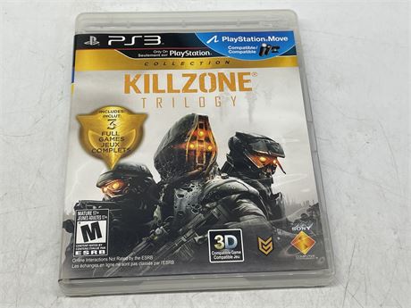 PS3 - KILLZONE TRILOGY COLLECTION