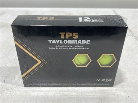 SEALED TP5 TAYLORMADE RECYCLED 12 BALL PACK