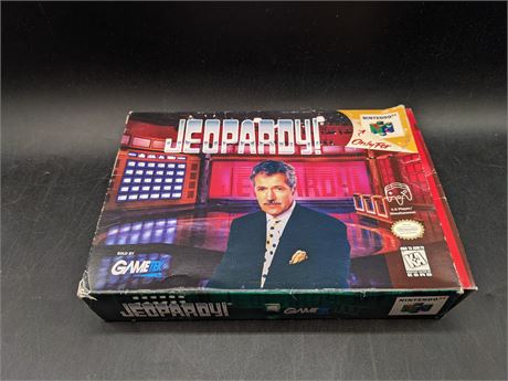 JEOPARDY - VERY GOOD CONDITION - N64