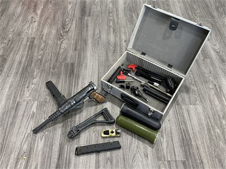 PLANO CASE OF PAINTBALL PARTS & ACCESSORIES