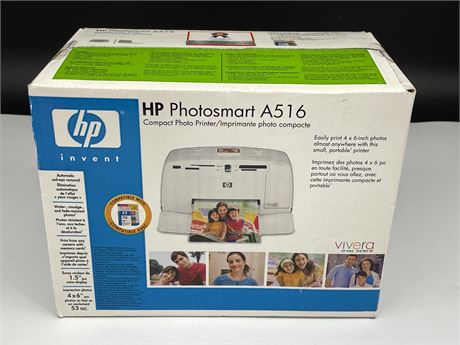 HP PHOTOSMART A516 COMPACT PRINTER