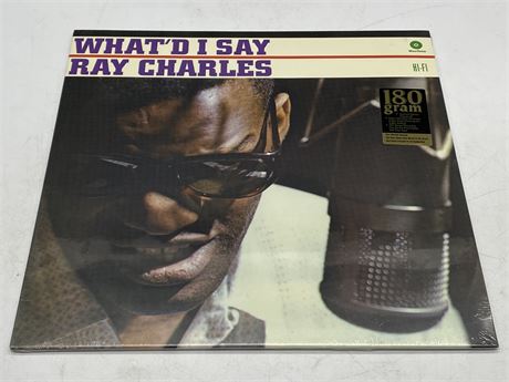 SEALED RAY CHARLES - WHAT’D I SAY