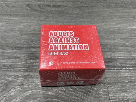 NEW ADULTS AGAINST ANIMATION PARTY GAME