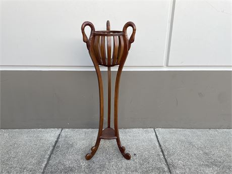 VINTAGE HAND CRAFTED UMBRELLA STAND 50” TALL