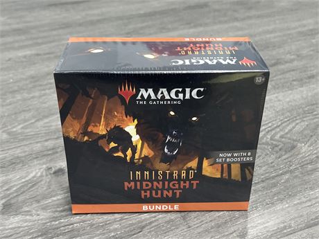 SEALED - MAGIC THE GATHERING MIDNIGHT HUNT BUNDLE - 8 SET BOOSTERS