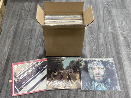 BOX OF 30 RECORDS (CONDITION VARIES)
