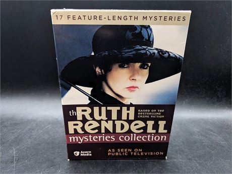 RARE - RUTH RENDELL MYSTERIES COLLECTION  - VERY GOOD CONDITION - DVD