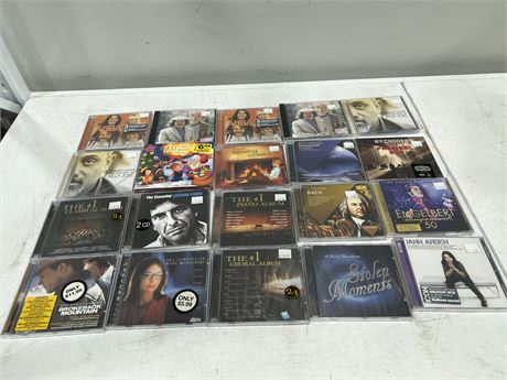 20 SEALED CDS