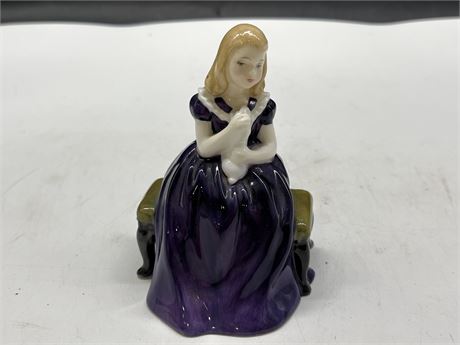 ROYAL DOULTON AFFECTION FIGURE (5” tall)