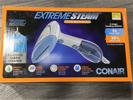 EXTREME STEAM BY CONAIR NEW IN BOX
