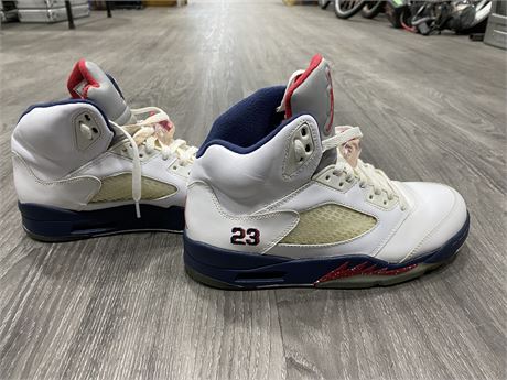 JORDAN 5 RETRO INDEPENDENCE DAY SHOES SIZE 9.5