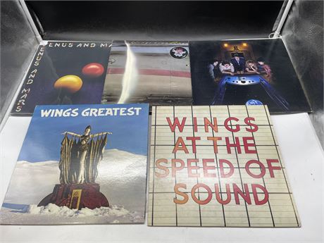 5 WINGS RECORDS - VG+