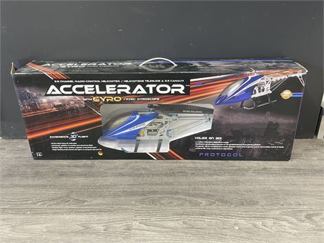 ACCELERATOR R/C HELICOPTER IN BOX