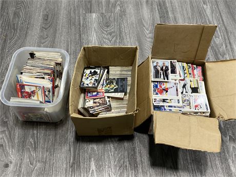 3 BOXES OF MISC 90s NHL CARDS