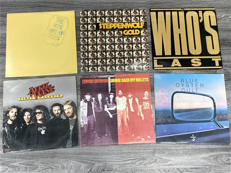 6 MISC RECORDS (Good Condition)