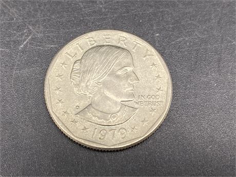 1979 USD SILVER DOLLAR (Susan B Anthony)