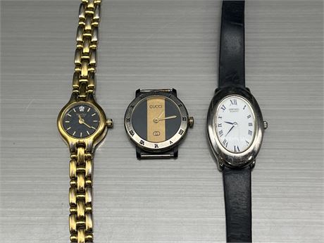 3 VINTAGE WOMENS WATCHES