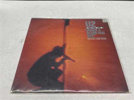 U2 LIVE - UNDER A BLOOD RED SKY - NEAR MINT (NM)