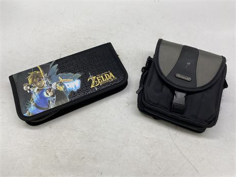 2 NINTENDO CARRYING CASES