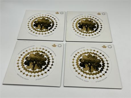 4 ROYAL CANADIAN MINT COIN SETS