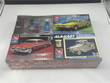 NEW AMT ERTL AMERICAN MUSCLE HOBBY CAR VALUE PACK