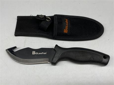 BOLEEFUN KNIFE & SHEATH (Unused)
