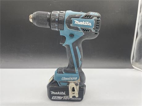 MAKITA DRILL WORKING WITH BATTERY