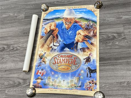 (2) 1998 CALGARY STAMPEDE POSTERS (Identical posters)