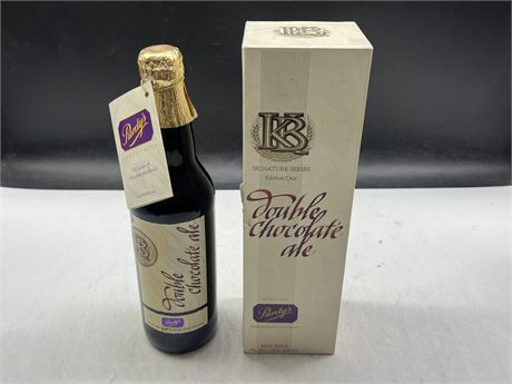 SEALED PURDYS DOUBLE CHOCOLATE ALE BEER - 650ML