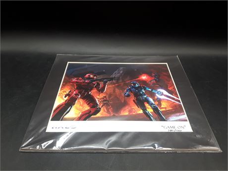 SEALED - HALO COLLECTIBLE POSTER