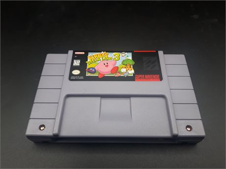 KIRBY'S DREAM LAND 3 - EXCELLENT CONDITION - SNES