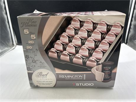 TSTUDIO REMINGTON STYLE PROFESSIONAL HEATED HAIR CLIPS NEW IN BOX