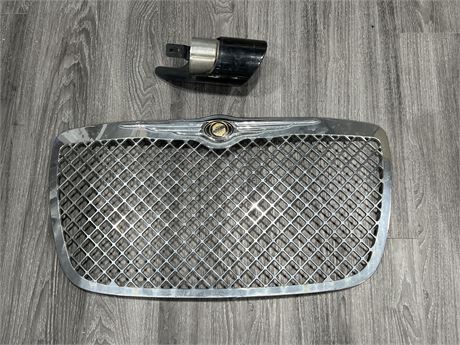 CHRYSLER 300 STAINLESS GRILL & EXAUST TIP