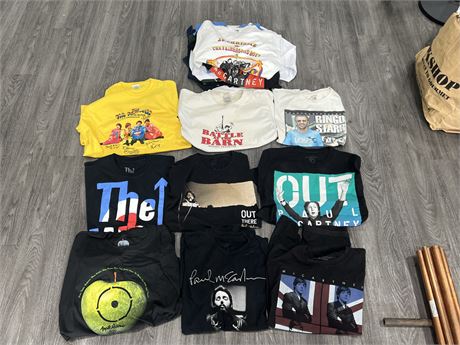 LOT OF MISC T SHIRTS - ROUGHLY HALF ROCK T’s - FEW VINTAGE