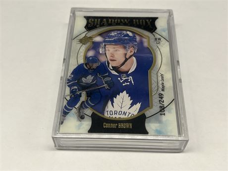 CONNOR BROWN ROOKIE SHADOWBOX CARD #108/249